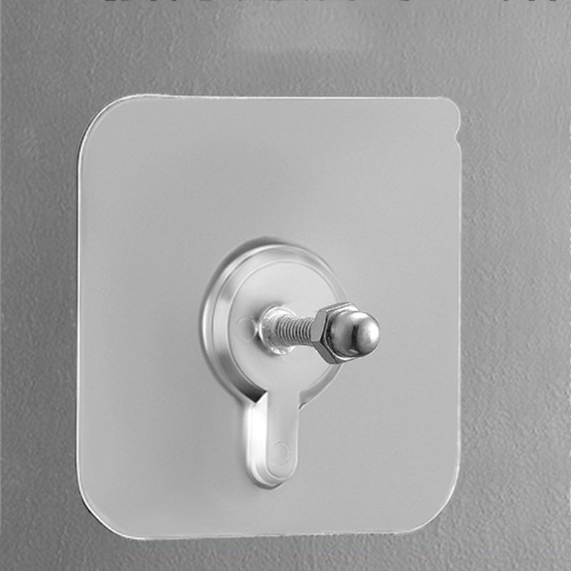 4 PCs Punch-Free Screw Hanger | Non-Marking Wall Hook Stickers | Heavy-Duty Picture & Decor Holder