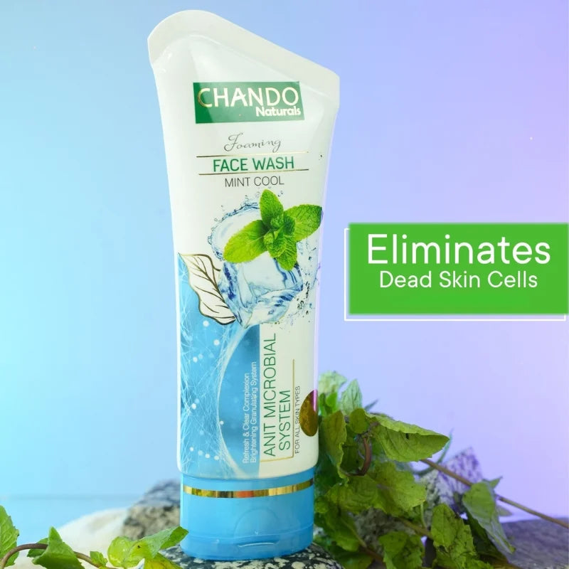 Face Wash | Chando Naturals Mint Cool Anti-Microbial