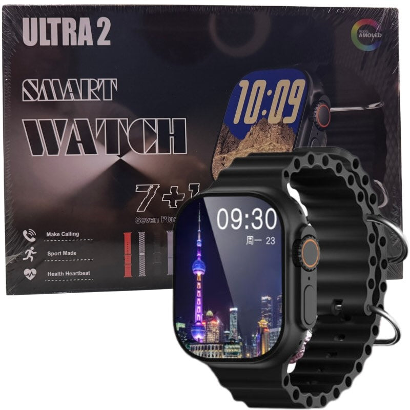 Ultra 2 Smart Watch 7 Straps Edition