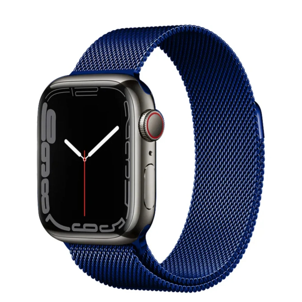 Apple Watch Milanese Magnetic Loop Strap | Stainless Steel Band  | 42mm / 44mm / 45mm