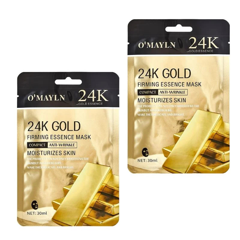 Pack of 2 | O’Mayln 24K Gold Firming Essence Mask 30ml