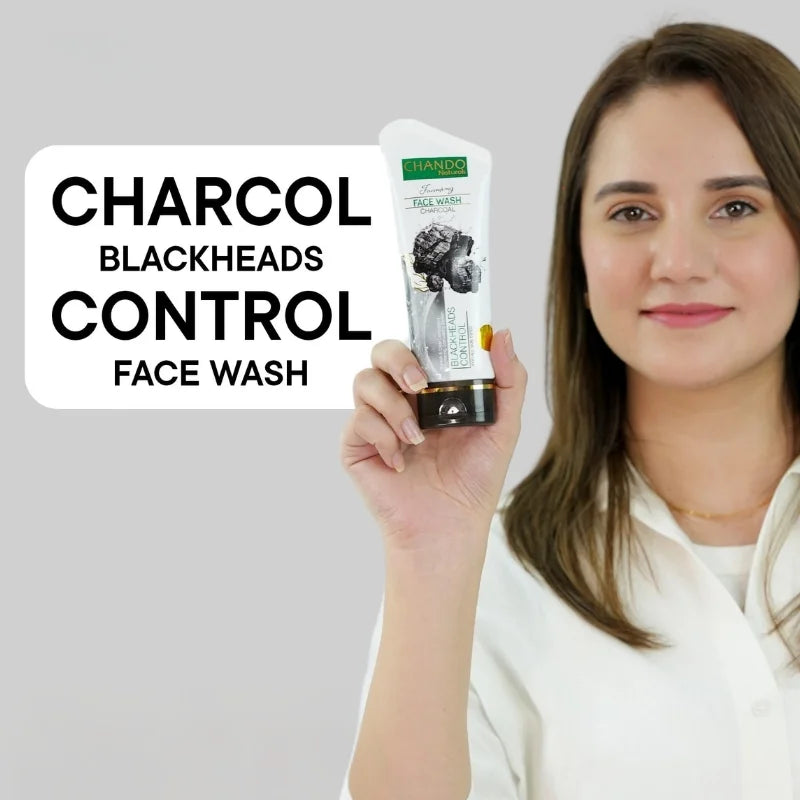 Face Wash | Chando Naturals Charcoal Blackheads Control