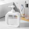 Portable Refillable Soap Dispenser Bottle | 300ml 500ml Clear Pump Bottle for Kitchen Bathroom Shower Lotion Shampoo