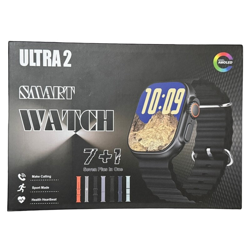 Ultra 2 Smart Watch 7 Straps Edition