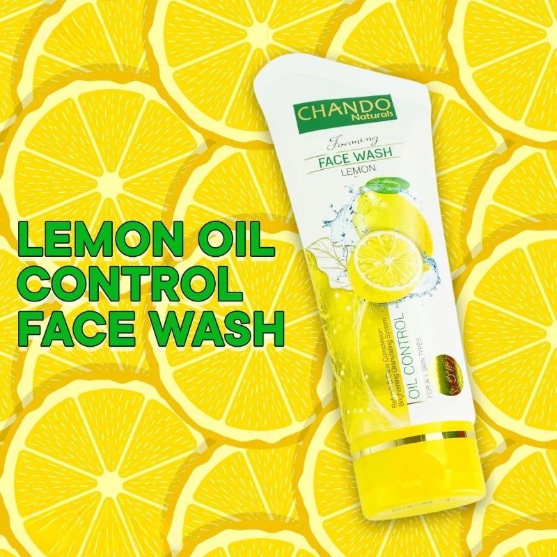 Face Wash | Chando Naturals Lemon Oil Control