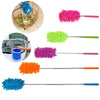 Flexible Micro-Fiber Duster With Telescopic Stainless Steel Handle