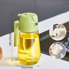 2 in 1 Oil Sprayer Glass Bottle For Cooking
