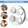 Electric Scalp Massager with 4 Clusters | Rechargeable & Full-Body Relaxation
