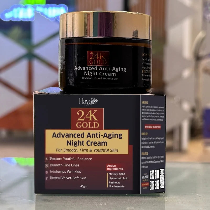 Haya 24K Gold Advanced Anti-Aging Night Cream