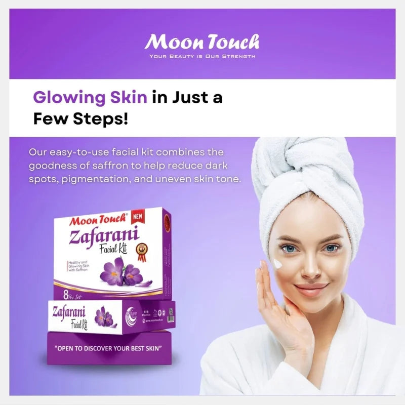 Moon Touch New Zafrani Facial Kit