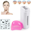 3-in-1 Wax Heater Machine for Hair Removal | Wax Heater Machine + Wax Cartrdige + Wax Strips