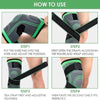 Adjustable 3D Knee Support Band with Patella Gel Pad & Anti-Slip Grip