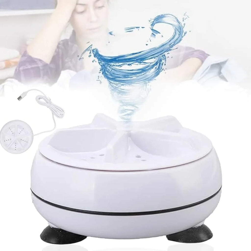 Portable USB Mini Turbo Washer