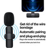 K9 Dual Wireless Lavalier Microphone | Plug & Play USB Type-C  Mic with Auto Sync & Noise Reduction