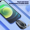 Mini Keychain Power Bank | Ultra-Compact 1500mAh Emergency Charger for Phones & Gadgets