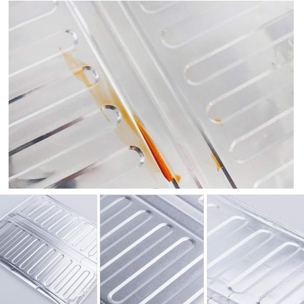 3-Sided Oil Proof Aluminum Foil Splatter Guard
