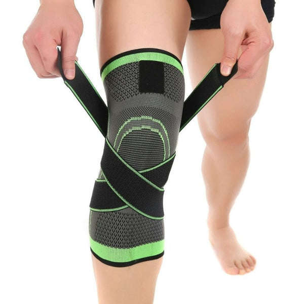 Adjustable 3D Knee Support Band with Patella Gel Pad & Anti-Slip Grip