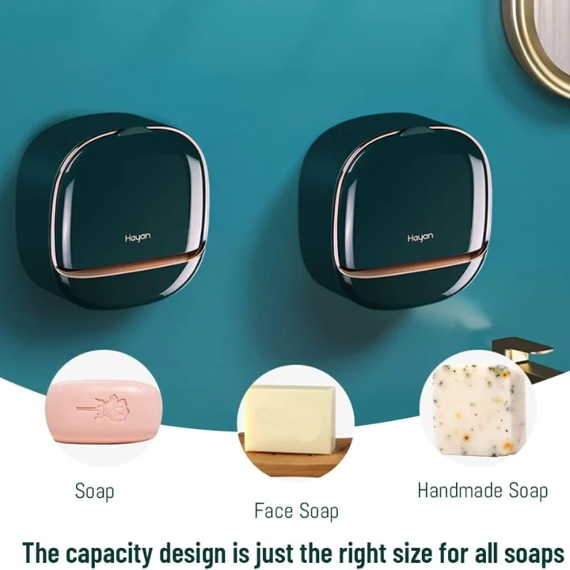 Self-Adhesive Wall-Mounted Luxury Soap Holder