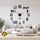 Mix Digit Wood Wall Clock