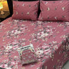 Cotton Salonica Printed Double Bedsheet