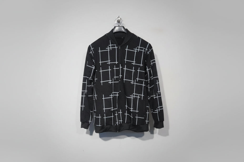 Men's Graphic Sublimation Fleece Jacket