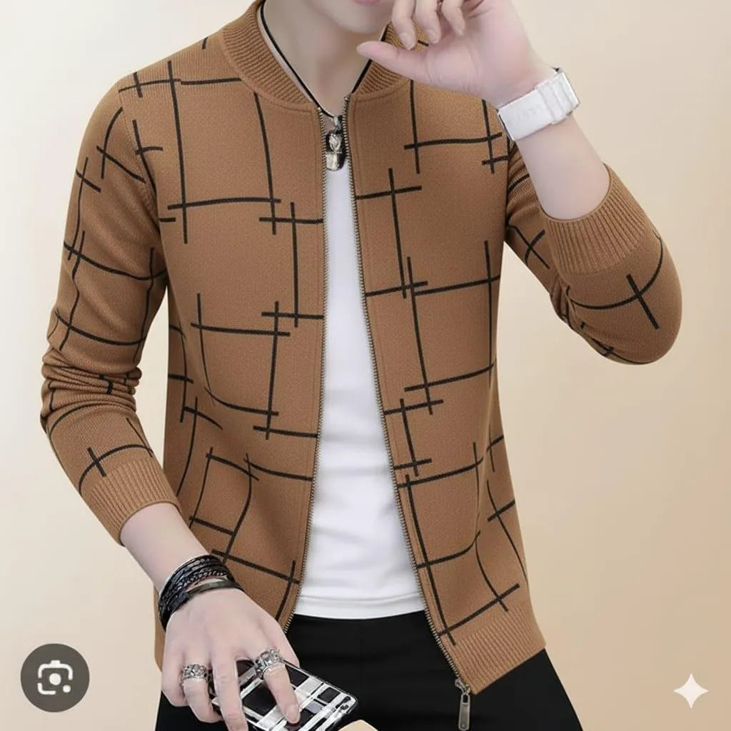 Men's Graphic Sublimation Fleece Jacket