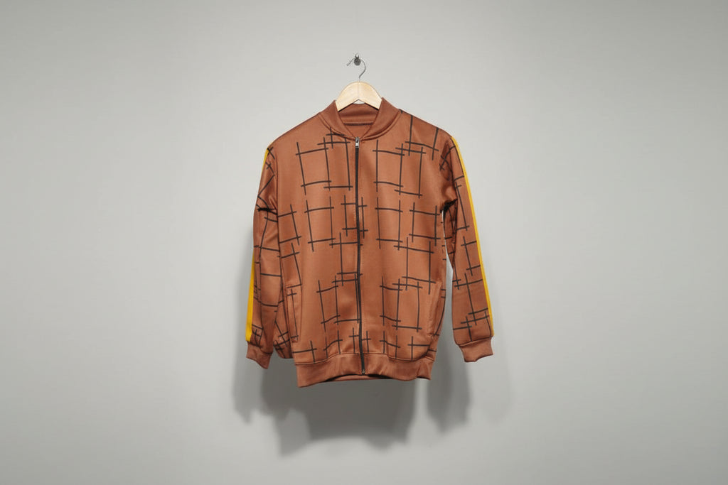 Men's Graphic Sublimation Fleece Jacket