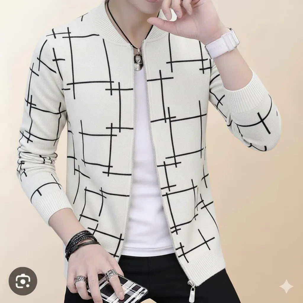 Men's Graphic Sublimation Fleece Jacket