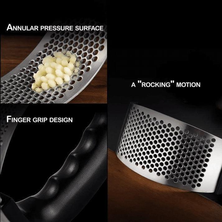 Stainless Steel Garlic Press