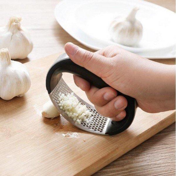 Stainless Steel Garlic Press