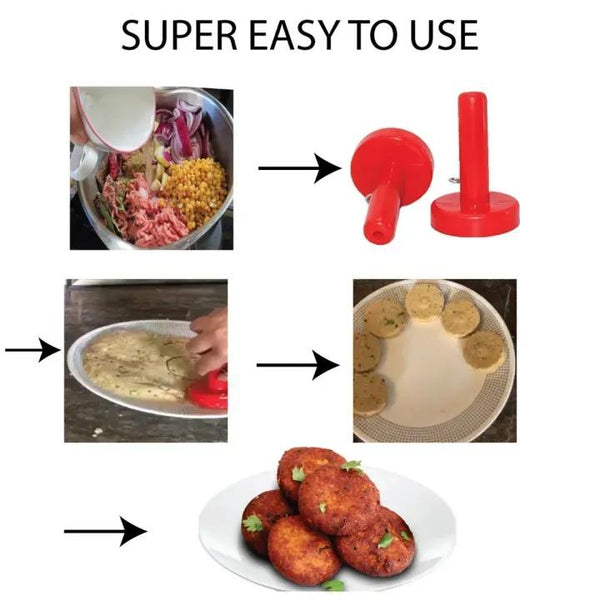 Pack of 2 Shami Kabab Makers.