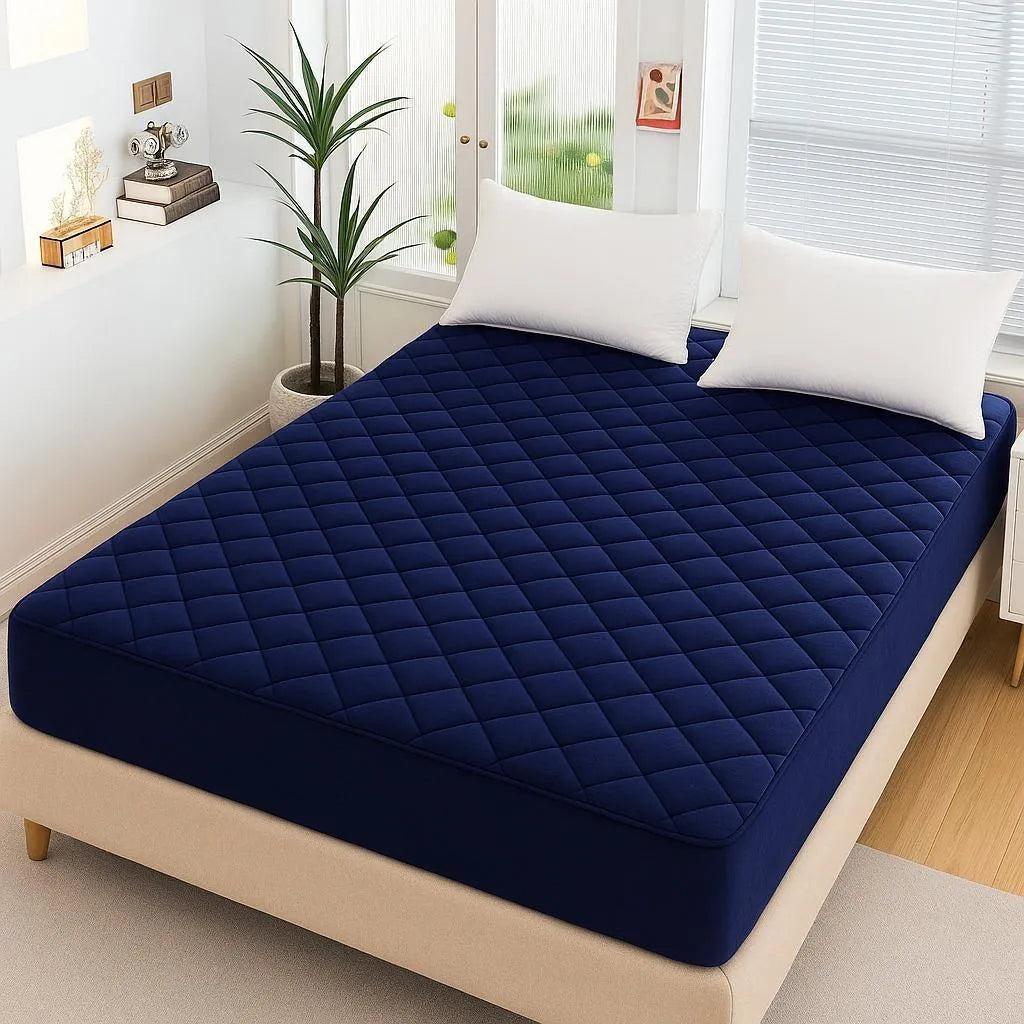 Micro Waterproof Mattress Cover for Double Bed