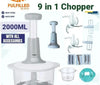 1.5 Liter | Manual Hand Push Chopper & Multifunctional Mixer