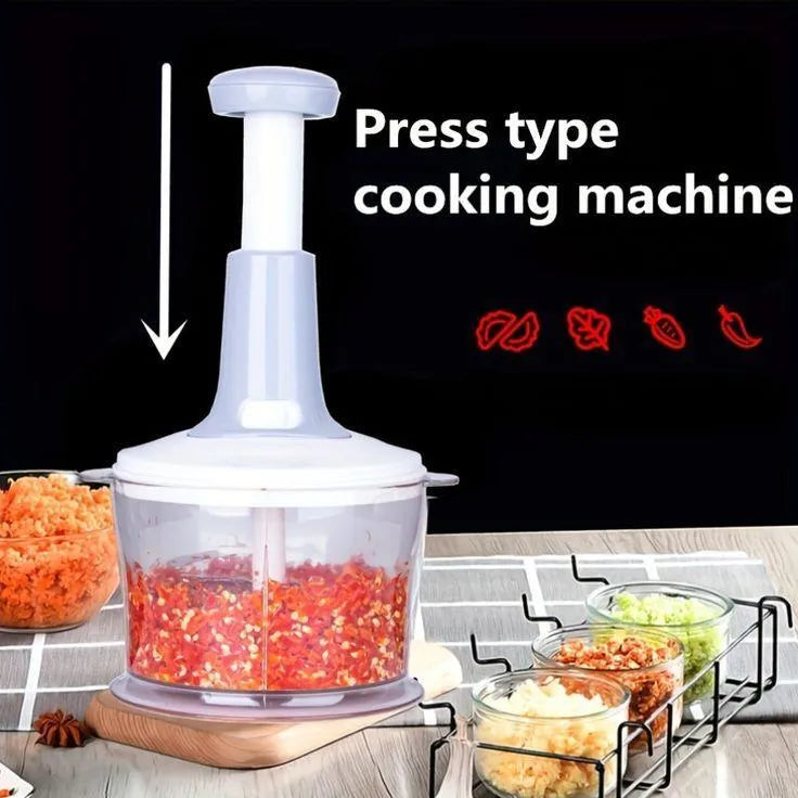 1.5 Liter | Manual Hand Push Chopper & Multifunctional Mixer