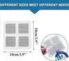 Self-Adhesive Drain Net Stickers, 5 Pcs