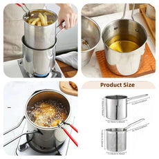 Stainless Steel Strainer Pot