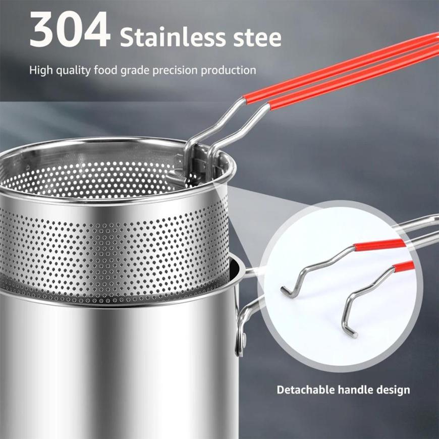 Stainless Steel Strainer Pot