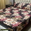 Crystal Cotton Printed Double Bedsheet 3pcs