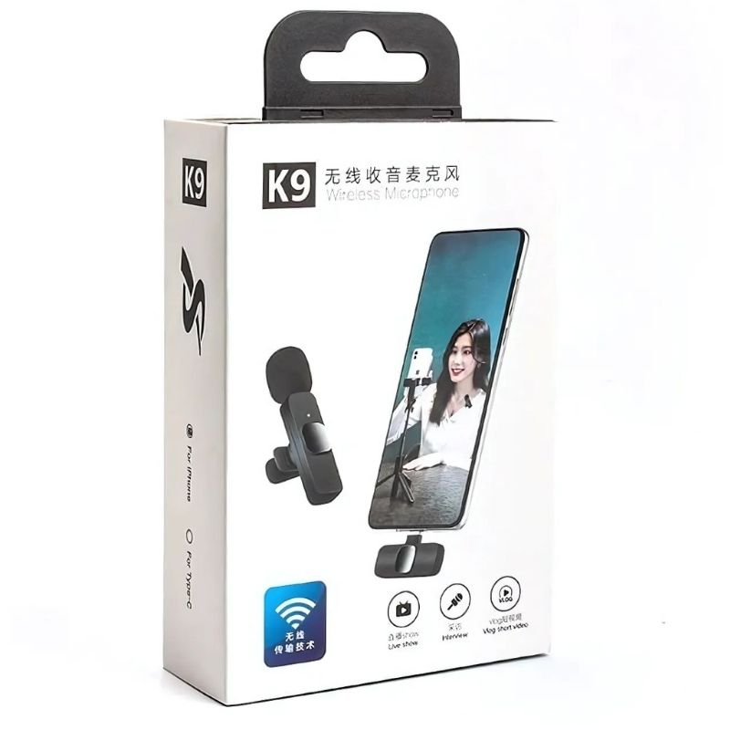 K9 Wireless Lavalier Microphone