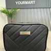 Black Leather Handbag for Girls & Women