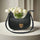 Crescent Luxury Faux Leather Shoulder Bag