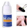 Full Cover Nails with Glue | 24 Shades | 576 Pcs