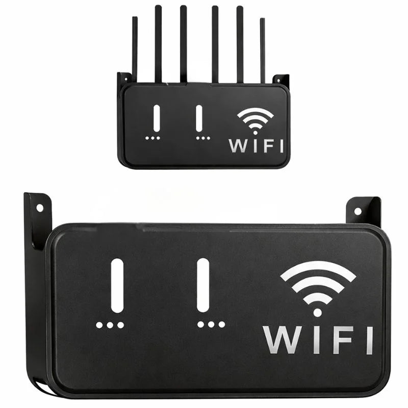 Light Gray WiFi Router Storage Box