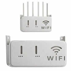 Light Gray WiFi Router Storage Box