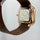 Stylish Square Dial Quartz Watch