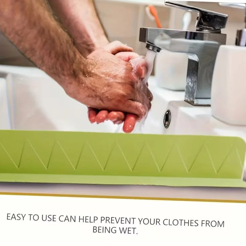 Large Size Silicone Sink Splash Guard Set