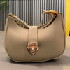 Crescent Luxury Faux Leather Shoulder Bag