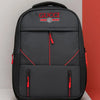 Multi-Functional Travel Backpack | Business Daypack with Laptop Compartment | Black & Red