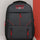 Multi-Functional Travel Backpack | Business Daypack with Laptop Compartment | Black & Red
