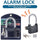 High-Security Gembok Alarm Lock